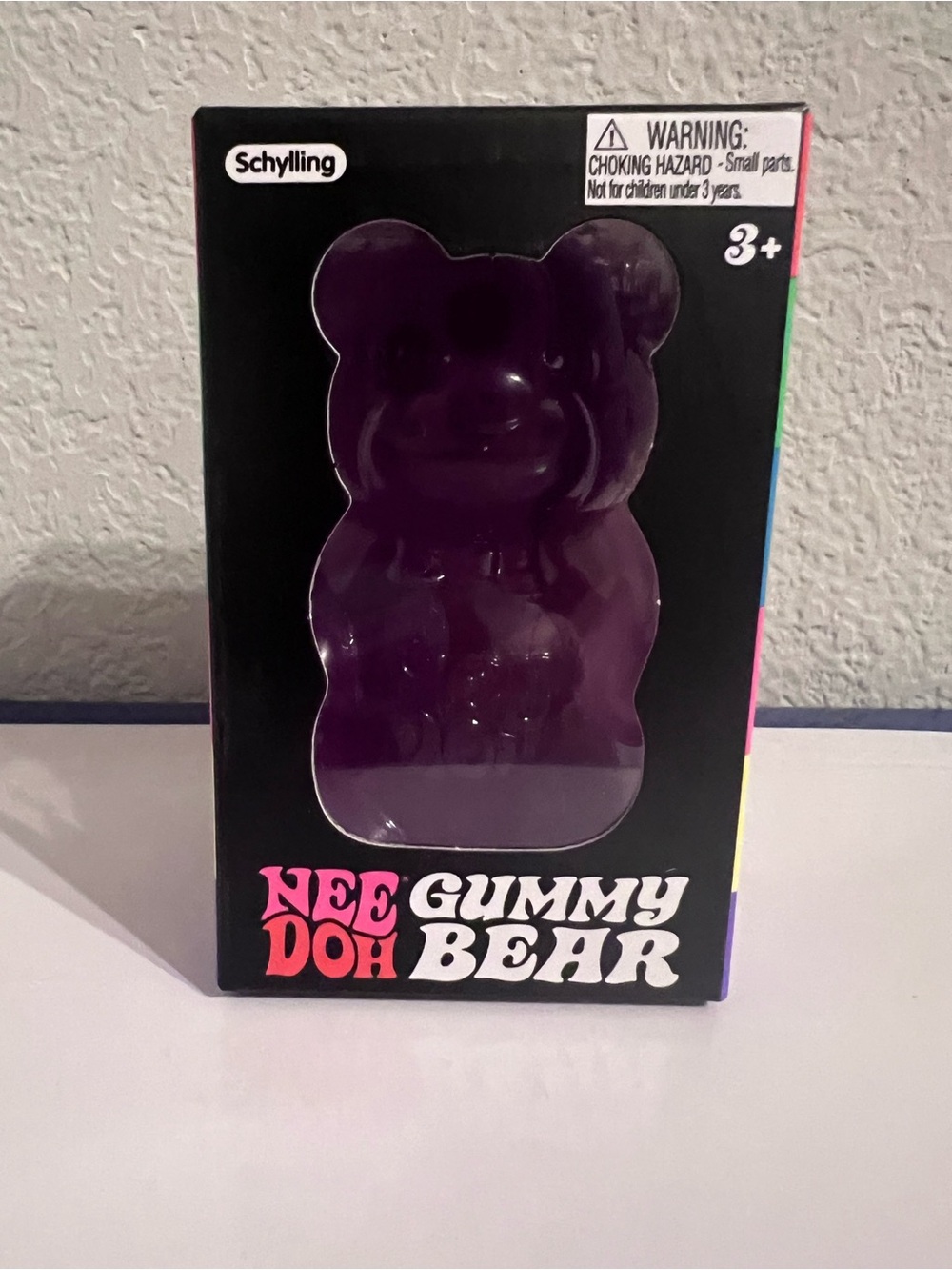 Authentic NeeDoh Gummy Bear - Purple🧸💜🧸💜